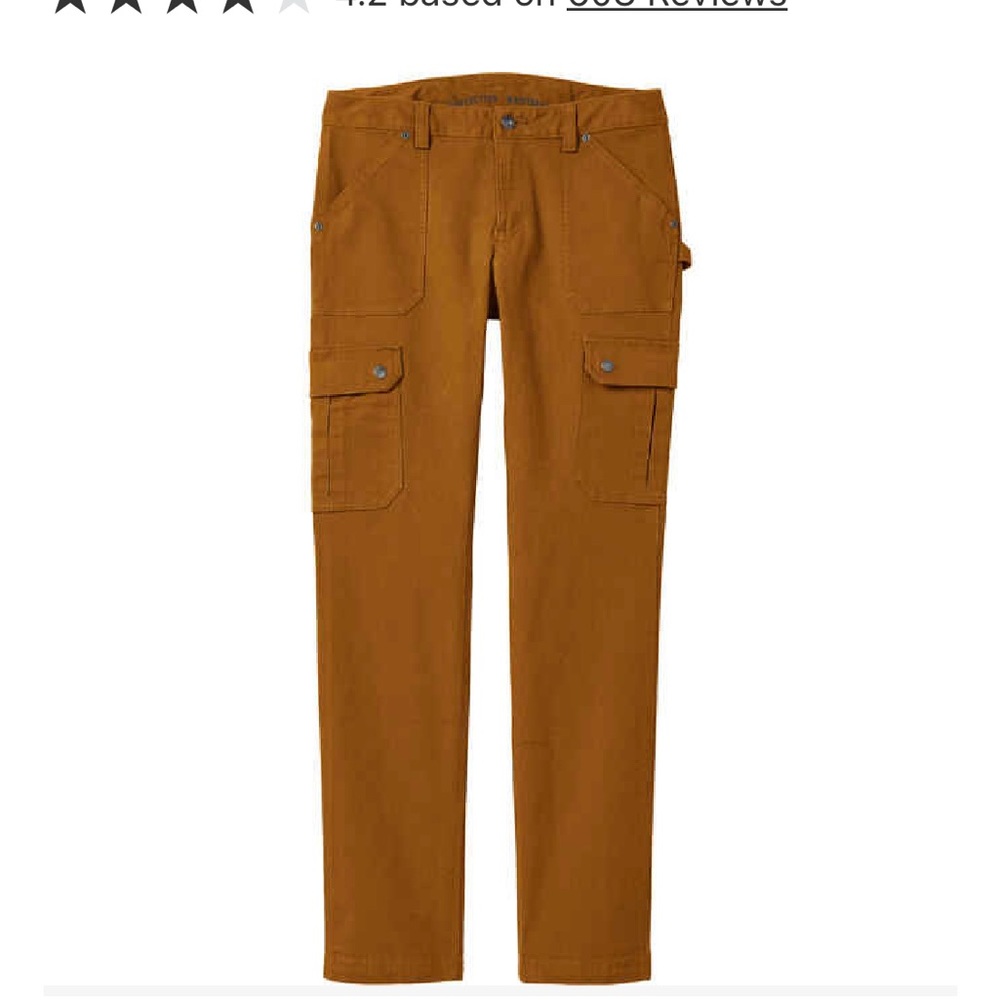 Duluth Trading Co Fire Hose Slim Leg Cargo Pants